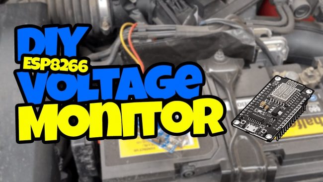 esp8266 car voltage sensor